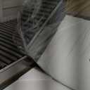 VooBang Silver Round Bathroom Mirror, 30 inch Circle Wall Mounted Hanging Mirror with Simple Modern Circular Metal Frame for Hallway, Entryway, Living Room, Silver Frame