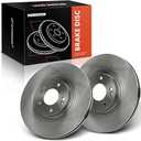 A-Premium 12.60 inch (320mm) Front Vented Disc Brake Rotors Compatible with Select Hyundai and Kia Models - Santa Fe/Santa Fe Sport 2013-2018, Santa Fe XL 2014-2019, Sorento 2014-2019, 2-PC Set