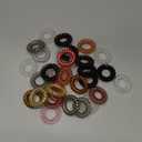 30 Pcs Spiral Hair Ties, No Crease Coil Hair Ties, Phone Cord Hair Ties for Thick Hair - Women Ponytail Holder Elastics