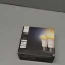 Philips Hue Smart LED A19 Bulb, White Ambiance, E26 Base, 9.5W, Full Spectrum Light 1000K-20000K, 1100 Lumens, Dimmable, Works with Alexa, Google, and Apple Home, 2pk