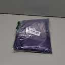 KKJIAF 2 Pack Purple Table Runners 12 x 108 Inch, Rectangular Smooth Satin Silk Table Runner for Wedding, Banquet, Birthday Party Decoration