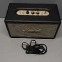 Marshall Stanmore III Bluetooth Home Speaker - Loud Stereo Sound with Bass and Treble Controls | Plug-in Powered | Record Player Compatible | RCA and 3.5 mm Aux Inputs - Black