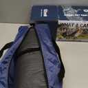 GDanes Blue Dog Tent House - Portable Indoor/Outdoor Dog Bed with Soft Pad for Large Dogs, 42 x 42 x 32 Inches