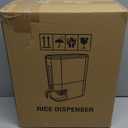 Sooyee 22 Lbs Rice Dispenser with Measuring Cup,Large Food Storage Containers for Rice, Corn,Soybean & Oatmeal,Airtight, Moisture Proof