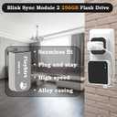 256GB USB Flash Drive & Outlet Mount for Blink Sync Module 2, Space Saving and Easy Move Mount Bracket Holder for Blink Outdoor Indoor Security System (Blink Sync Module 2 is NOT Included)