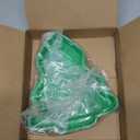 Zopeal 12 Pieces Christmas Tree Mitten Sock Shaped Plates, 3D Food Reusable Snack Tray, Cookies, Chips, Candy Dip Dessert Plates for Christmas Party Supplies Decorations Platter (Tree)