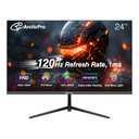 ArcticPro 24 inch Monitor 120Hz, FHD 1080p, Computer Monitor, IPS, 99% sRGB, Adaptive Sync, 1ms Response Time, 3-Sided Frameless, Ultra Slim, VESA Mountable, Anti-Blue Light Design, HDMI & VGA Ports
