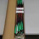 LWANO Crossbow Bolts 20 22 Inch Carbon Archery Arrows 12 Pack and 6 Pack Hunting Broadheads kit (Green)