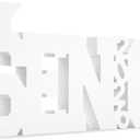 Large Senior 2026 Sign Graduation Decorations Class of 2026 Photo Booth Props for Photoshoot, Graduation Table Centerpieces for Senior Night Decor Letter Sign Grad Party Supplies - White