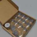 BALEINE 16 Pack Silicone Chair Leg Floor Protectors, Stool Leg Protectors Cap, Non-Slip Chair Leg Caps for Hardwood Floors (Clear & Small, 16 Pack)