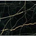 Mouse Pad, Square Mousepad, Personalized Premium-Textured, Non-Slip Rubber Base Mouse Mat, Waterproof Gaming Mouse Pad for Wireless Mouse, Computers, Laptop, Office, Home (Black Luxury Marble) Pack of 3