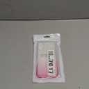 JJGoo Compatible with iPhone 16 Case Clear Glitter, Sparkle Soft TPU Transparent Shockproof Women Girls Slim Bling Sparkly Bumper Cover Phone Case for iPhone 16 6.1-Inch, Gradient Pink