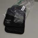 Hornet Watersports Dragon Boat Seat Pad with Secure Strap and Storage Pockets - IDBF Approved Dragon Boat Seat Cushion (Black)