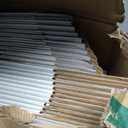 25 Pack 8"x6"x4" inch Small Shipping Boxes White Corrugated Cardboard Box for Small Business, Mailer, Shipping, and Packing