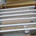 6 Pack Wall Vent Covers Interior Size 14 X 8 Inch, White Steel
