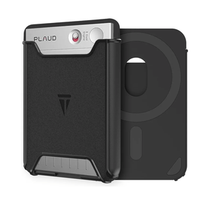 TUDIA Magnetic Holder for PLAUD Note and Plaud Note Pro AI Voice Recorder Case – Hard PC Slim Carrying Protective Cover with Strong Magnetic Attachment - Black
