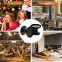 Homoyoyo Black Candle Holders for Pillar Candles: Pedestal Holders Iron Pillar Decorative Candlestick Stand for Weddings Party Halloween Christmas Home Decoration Taper, Table Mantle Firep