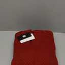 YUJUN 48 Inches Christmas Knitted Tree Skirt Decorations Xmas Large Red Chunky Cable Farmhouse Thick Rustic Tree Skirt for Merry Christmas Tree Holiday Home Party Decoration