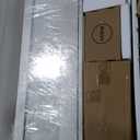 DWVO Vanity Desk Set with Mirror & Power Outlets, Vanity Table with Stool, 12 LED Bulbs, 3 Dimmable Light Colors, 11 Drawers, Hair Dryer Rack & Magnifying Mirror