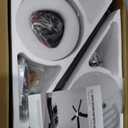 NKPU 52 Inch Low Profile Ceiling Fans with Lights, Black