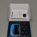 RV Tire Pressure Monitoring System, 1 Solar Type-C Charge Monitor & 4 Pure Copper Sensors, Caravan/pickup/truck TPMS, LCD Monitor with Two-color indicator lights & Alarm, 10-90 PSI,2025 Updated