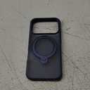 iPhone 17 Pro Case with Stand, Compatible with MagSafe, 4X Military Grade Protection, Camera Control Button Translucent Slim Phone Case for iPhone 17 Pro 6.3", Deep Blue