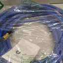 15FT-100FT,Heated Water Hose for RV,Heated Drinking Water Hose with Thermostat,Lead and BPA Free,1/2" Inner Diameter,Temperatures Down to -40F Self-Regulating,Blue Appearance (15FT)