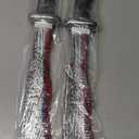 2 x Toy Knife for Kids - Safe Soft Red Blade Scary Fun Prop and Cosplay Party