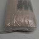 Thick Fireplace Hearth Cushion - Baby Proof Cover with Edge & Corner Guard, 94" X 35" Brown