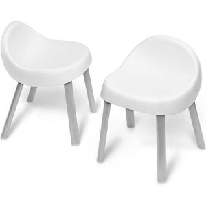 Skip Hop Toddler's Activity Chairs, Set of 2, Metal, White