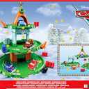 Mattel Disney Pixar Cars Mini Racers Advent Calendar, 25 Surprises Include 4 Mini Toy Cars & Reconfigurable Playset