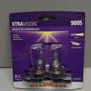 SYLVANIA - 9005 XtraVision Halogen Headlight Bulb - High-Performance Car Headlight - Halogen Light with No Glare - for Automotive - 2 Bulbs