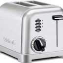 Cuisinart CPT-160 Metal Classic 2-Slice Toaster, Brushed Stainless