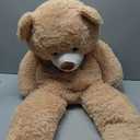 47 inch Big Giant Teddy Bear Stuffed Animals, Light Brown Soft Plush Life Size Bear Toy All Ages Gift for Children/Girlfriend/Valentine's Day/Christmas/Birthday/Baby Shower/Wedding/Party Decorations