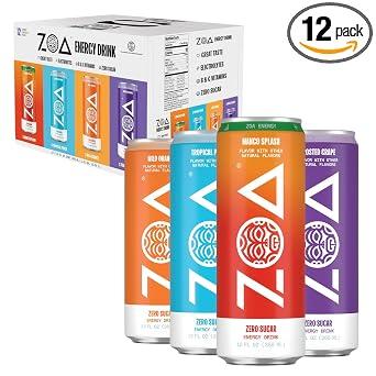 Zoa Energy Drink 12 Pcs, BBD 08/04/2026