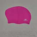 Dsane Extra Large Swimming Cap for Women and Men,Special Design Swim Cap for Very Long Thick Curly Hair&Dreadlocks Weaves Braids Afros Silicone Keep Your Hair Dry (fuchsia)