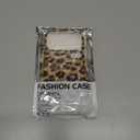 J.west Compatible with iPhone 17 Pro Max Case 6.9", Vintage Soft Sparkly Leopard Print Pearly Thinfoil Animal Design Women Girl Protective Cover Phone Case Brown Cheetah