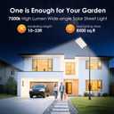 14000W Solar Street Lights Outdoor Waterproof, Solar Powered LED Flood Light Outside, Wide Angle Security Parking Lot Light Dusk to Dawn, Motion Sensor, Pole or Wall Mounted, Remote Control