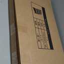 Brochure Display Stand, Floor-Standing Magazine Rack with 4 Pockets, Information Rack With casters Easy to Move for Trade Show Exhibitions Office Retail Store 44.1" H