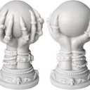 Skull Rose Crystal Ball & Ghost 3D Silicone Molds for Resin Candle & Body Soap Making