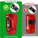 Tail Light W/O Blind Spot for 2023 2024 2025 Ford F250 F350 F450 Super Duty