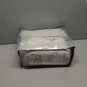 Cream White Linen Blackout Pleated Curtains 108 Inches Long 2 Panels Set Pinch Pleate 100% Black Out Double Layer Natural Burlap Thermal Insulated Drapes for Bedroom Living Windows 108 Inch Length