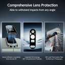 SMARTDEVIL [3+1 Pack] Tempered Glass for Google Pixel 9 Pro Screen Protector With Camera Lens Protector , FingerPrint Reader Compatible, Clear 9H Tempered Glass Film, Fast & Easy Installation, Bubble-Free