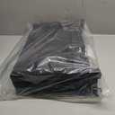 SPORT BEATS Stadium Seats with Back Support Bleacher Chairs with Back and Cushion Thick Padded Bleacher Seats Includes Shoulder Strap Black 1pc Regular - 17" W x 12" D x 16.5" H