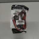 GELRHONR Car Cigarette Lighter Male Plug to O Ring Terminal with ON Off Switch Adapter Cable,12V-24V 16AWG Auto Cigarette Lighter Extension Cable Cord with 15A Fuse (2M/6.5Ft)