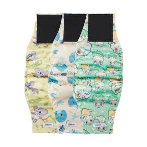 Washable Male Dog Diapers Reusable, Premium Belly Bands for Male Dogs, Pack of 3, High Absorbing Extra Small Male Dog Pee Wraps for Doggie in Incontinence or Excitable Urination and Training(XS)