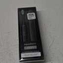 Aquasonic Icon ADA-Accepted Rechargeable Toothbrush | Magnetic Holder & Slim Travel Case | 2 Brushing Modes & Smart Timers | Gentle Micro-Vibrations(Onyx, (Pack of 1)