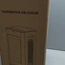 Evaporative Air Cooler with Remote & Timer, 2200+ CFM Portable Fan That Blows Cold Air for Large Room, Home Office, Bedroom - 2.1Gal High-Capacity Tank, 3 Modes, Whisper Quiet 30dB & Sleep Mode