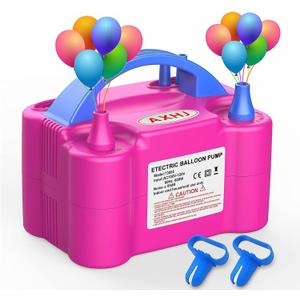 AXHJ Balloon Pump Electric Air Pumps,Electric Air Balloon Pump,Balloon Inflator for Balloons in Birthday Party for Decorations, AC110V