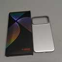 TORRAS Magnetic Slim-Fit for 17 PRO MAX Case, Ultra-Thin ProMax 17 Phone Case Compatible with MagSafe, Light Anti-Scratch Matte Hard PC Bayer 6.9 inch OriginFit, Silver